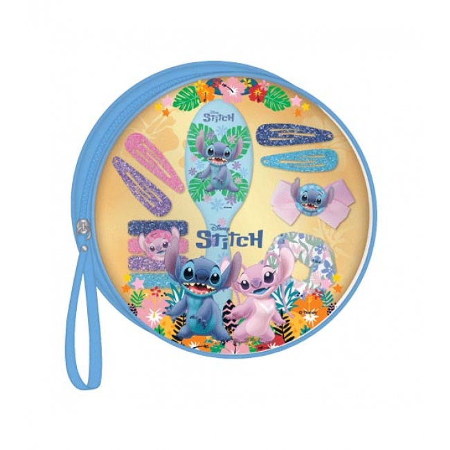 Stitch สมุดระบายสีและเกมแสนสนุก CUTE and FEISTY + กระเป๋าและเครื่องประดับผม